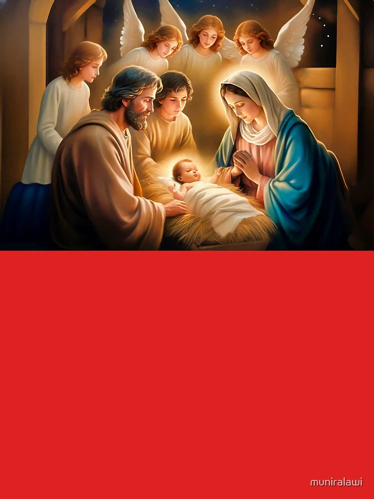 Nativity Scene Angels I Classic T-Shirt