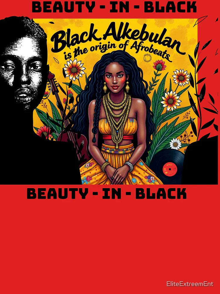 Black Alkebulan - Beauty In Black Collection classic designs Classic T-Shirt