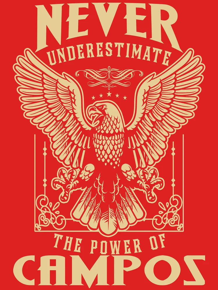 Campos Name - Never Underestimate The Power Of Campos Classic T-Shirt