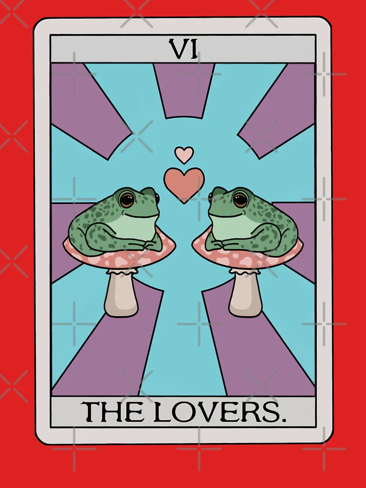The Lovers Frog Tarot Classic T-Shirt