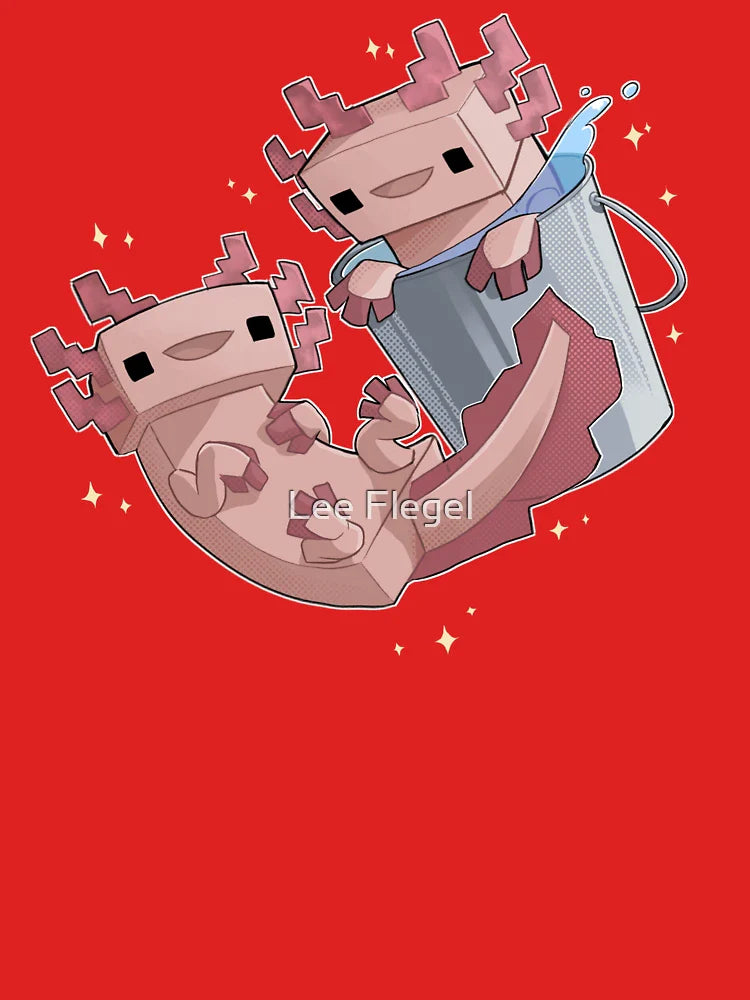Block Axolotls Classic T-Shirt