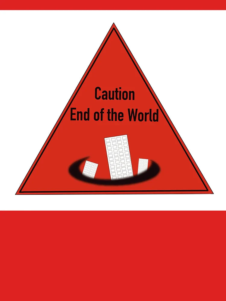 Dystopian, sci-fi cool “end of the world” print Classic T-Shirt
