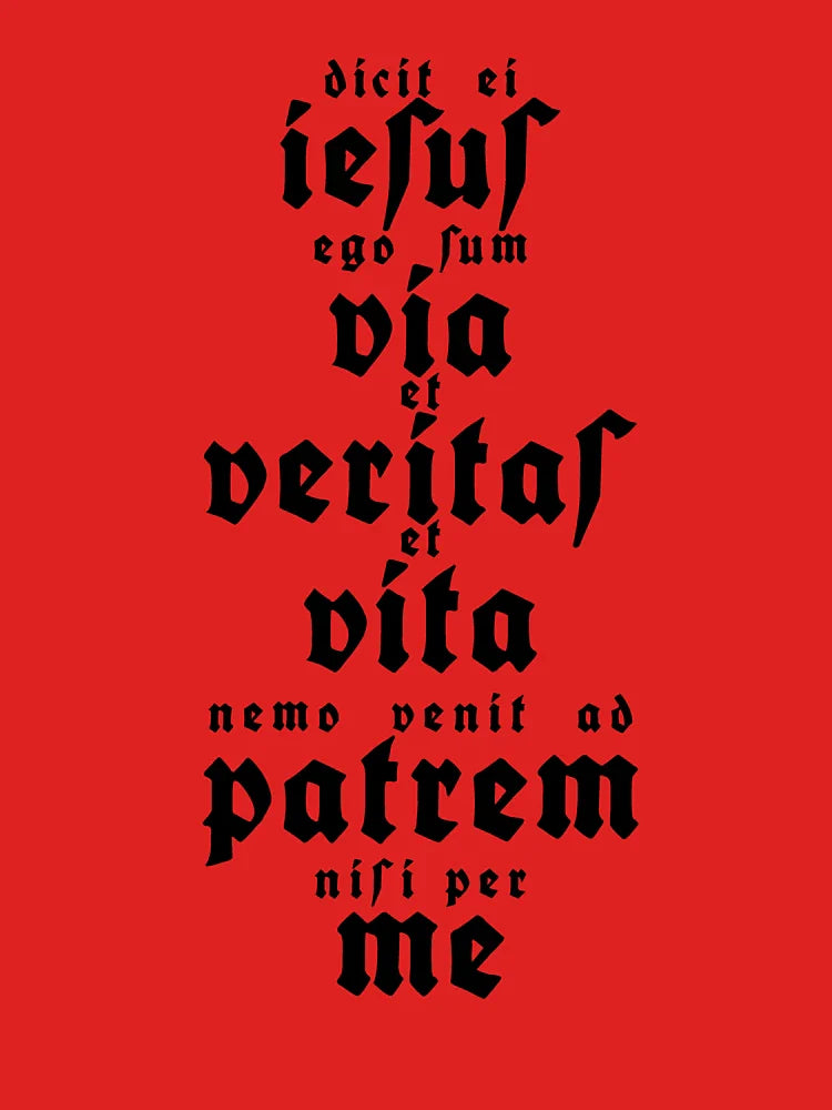 John 14:6 (Latin) Classic T-Shirt