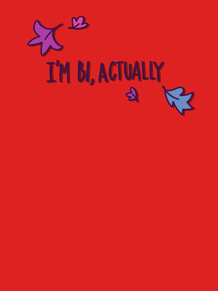 I'm bi, actually Classic T-Shirt