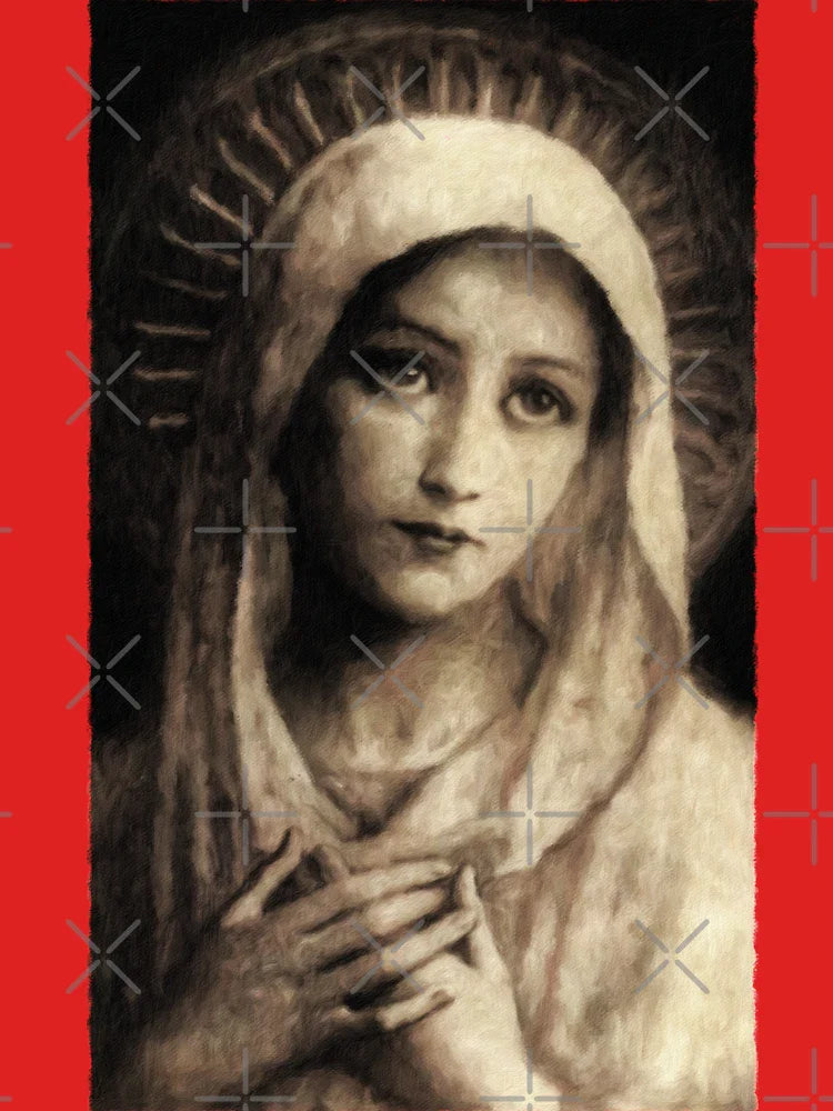 Vintage Virgin Mary Painting Classic T-Shirt