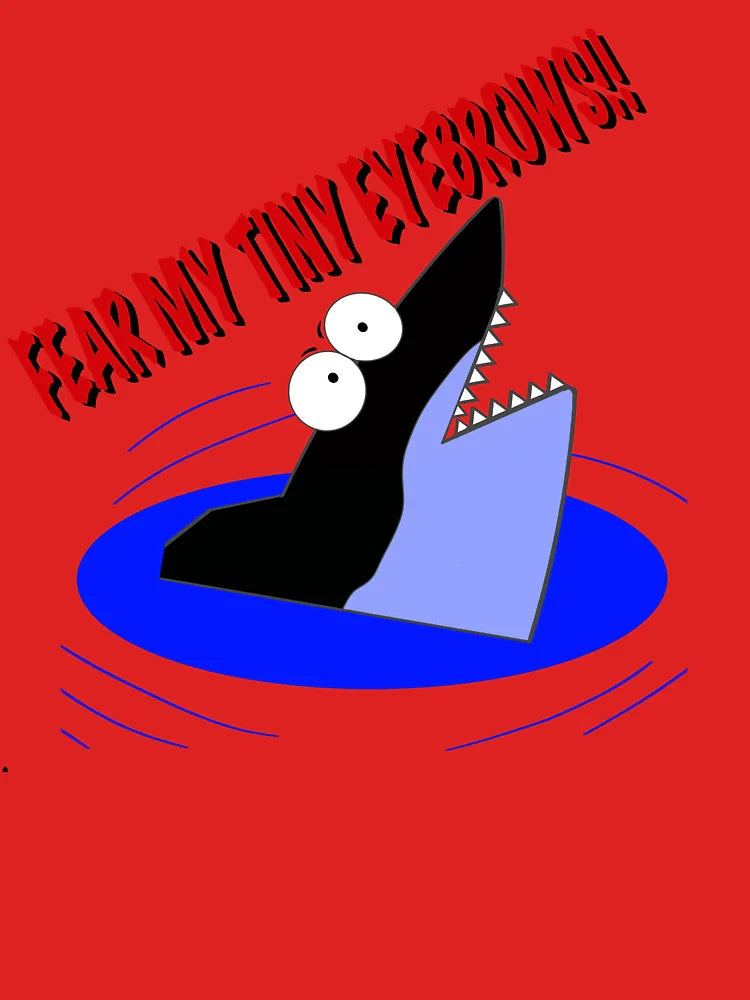 Fear my tiny eyebrows Classic T-Shirt