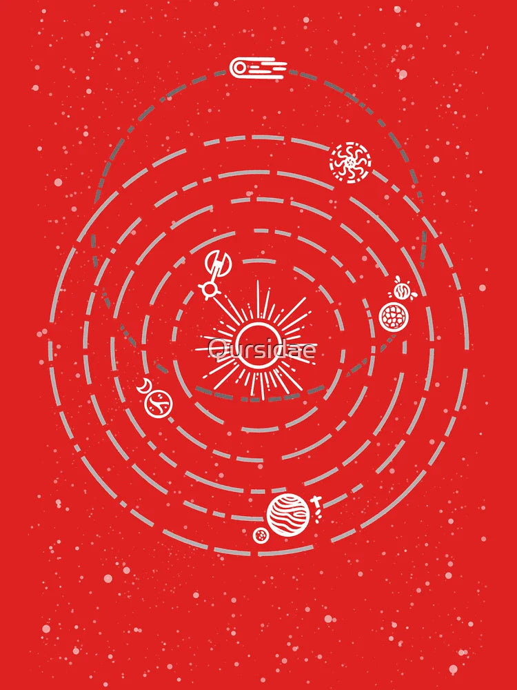 Outer Wilds Solar System Classic T-Shirt