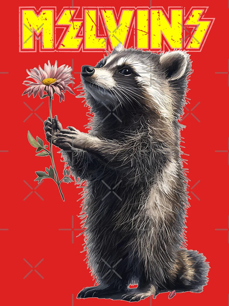 DUK FAT - Melvin the Heavy Metal Raccoon  Classic T-Shirt