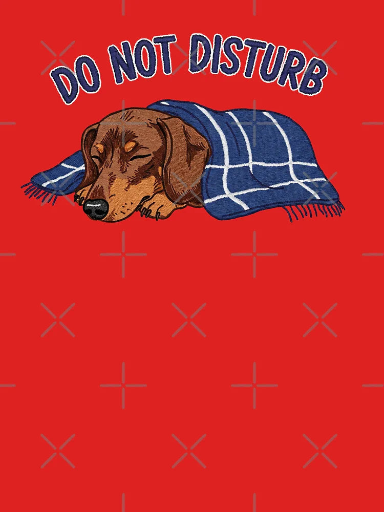Do Not Disturb  Dog Sleeping Classic T-Shirt