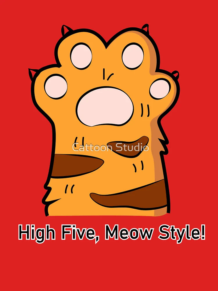 High Five, Meow Style Classic T-Shirt