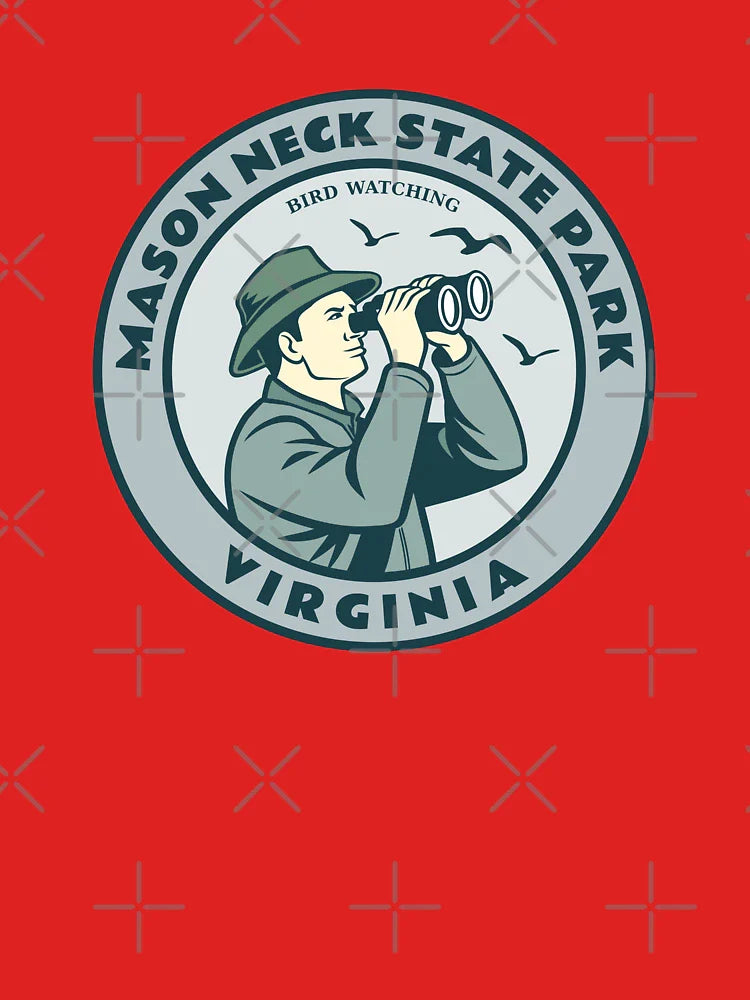 Mason Neck State Park Virginia Birdwatcher Classic T-Shirt