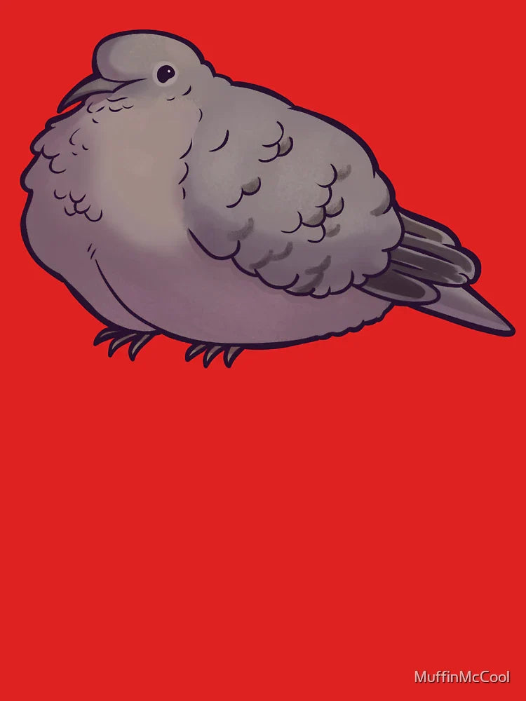 Fluffy Mourning Dove Classic T-Shirt