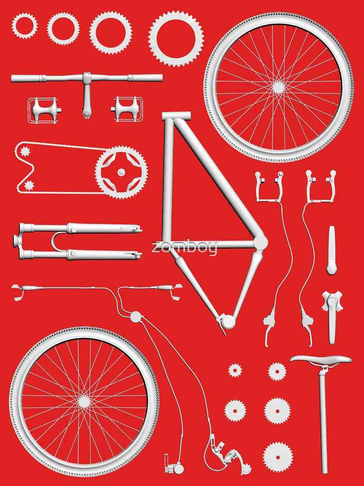 Bike Exploded Classic T-Shirt