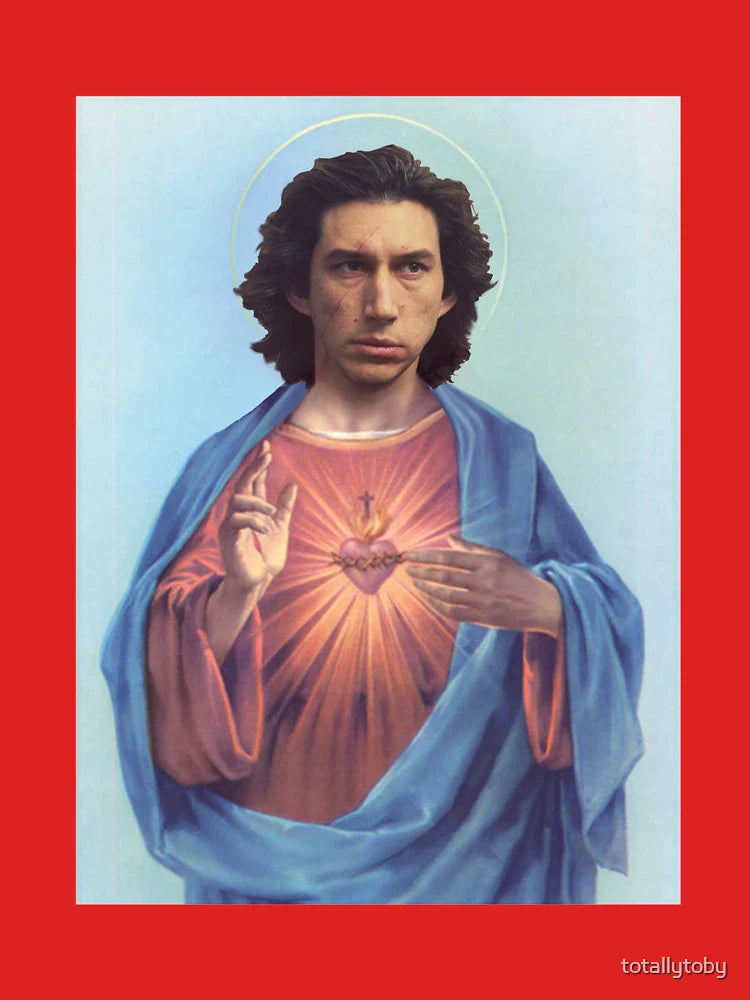 Adam Driver Jesus Classic T-Shirt