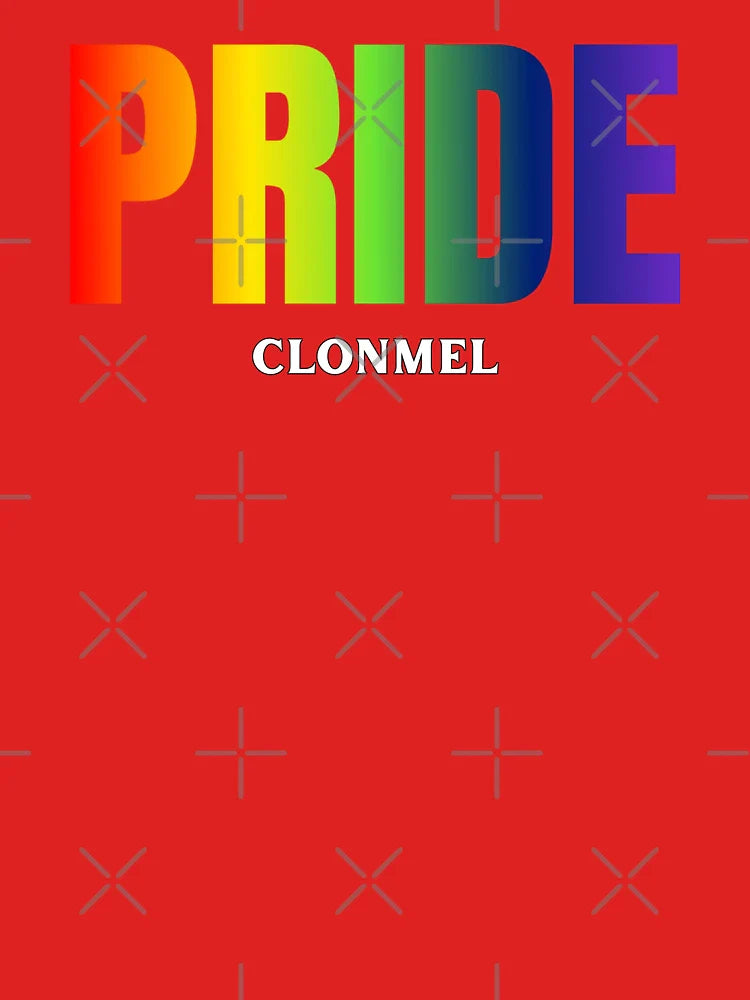 Clonmel Pride, Classic Pride Flag colors, Rainbow color pride LGBTQ graphic, Pride unisex, Pride festival, gay festival,  LGBTQ, Equal Rights,  Classic T-Shirt