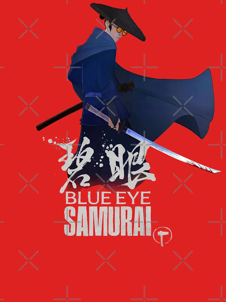 Samurai blue cape Classic T-Shirt