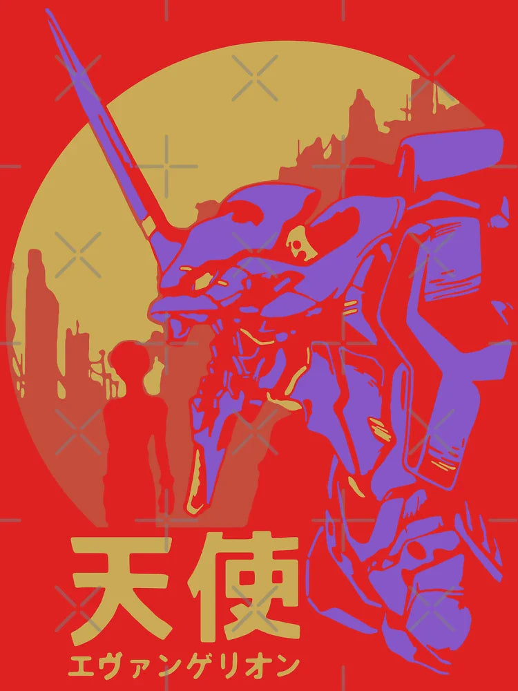 Neon Genesis Evangelion Retro Vintage Classic T-Shirt