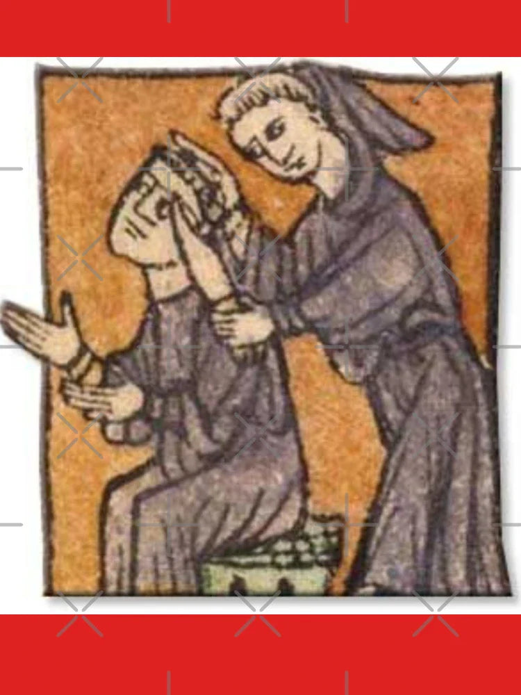 "Clap your hands, if you are in Too Much Work", medieval painting 12th century AD Classic T-Shirt