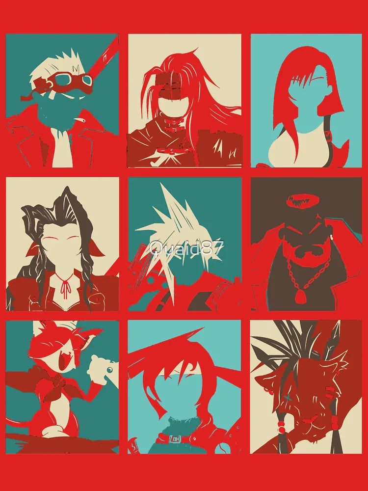 Fantasy Final Seven Classic T-Shirt