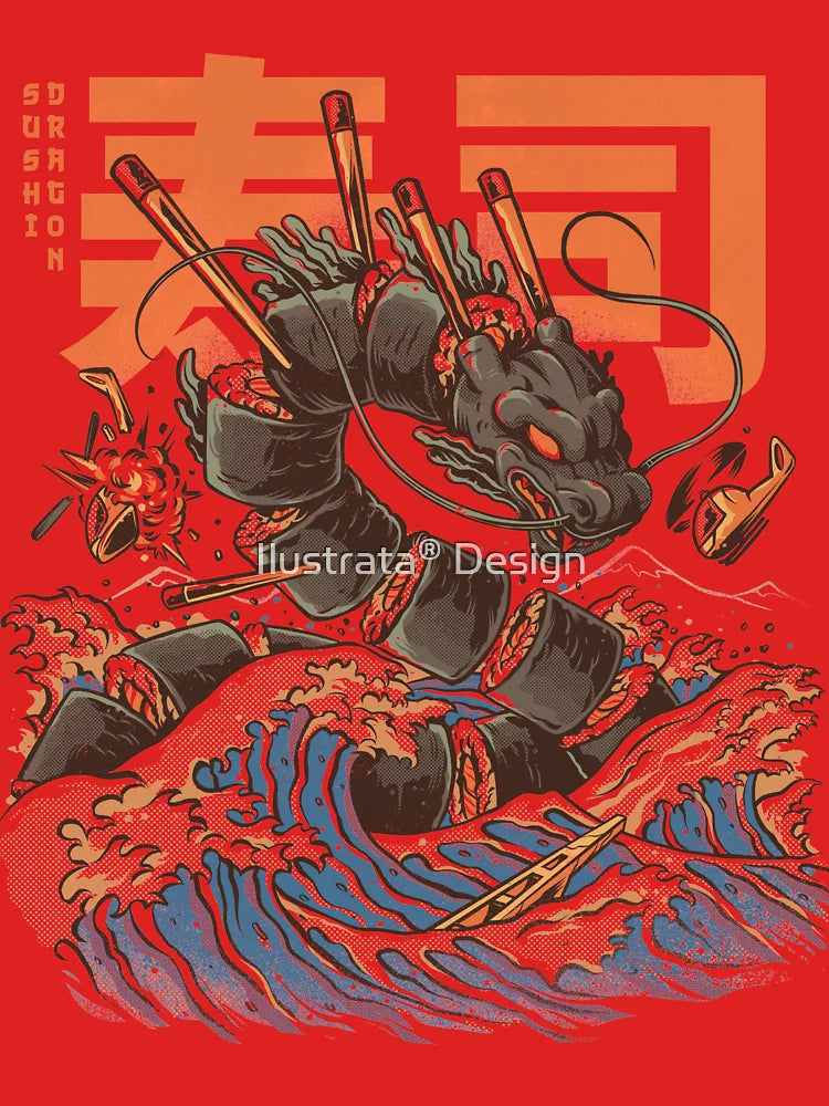 Great Sushi Dragon  Classic T-Shirt