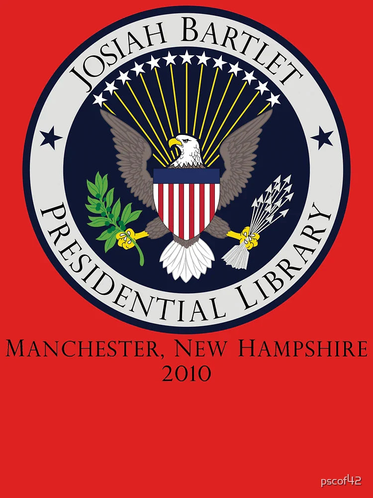 Josiah Bartlet Presidential Library Logo Classic T-Shirt