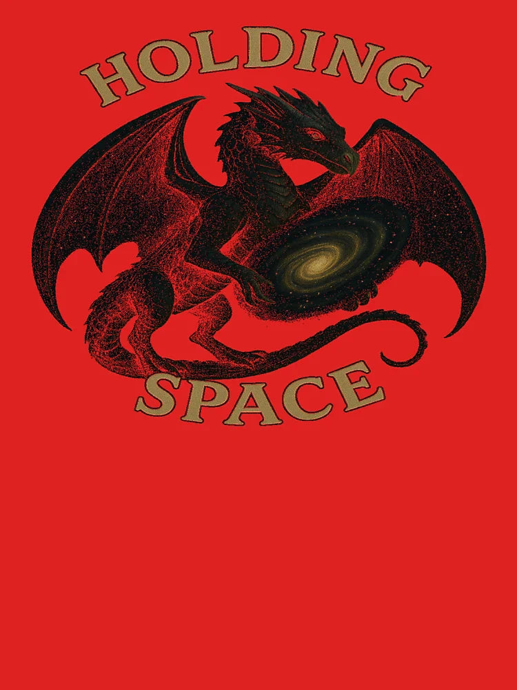 Holding Space Dragon – Galactic Protector Classic T-Shirt