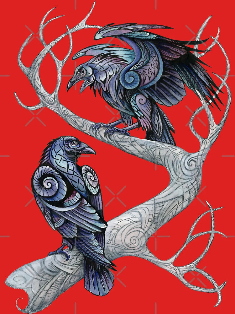 Hugin and Munin Classic T-Shirt