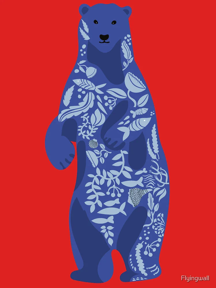 Polar bear - blue Classic T-Shirt