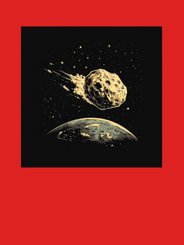 Asteroid passing near the Earth Classic T-Shirt