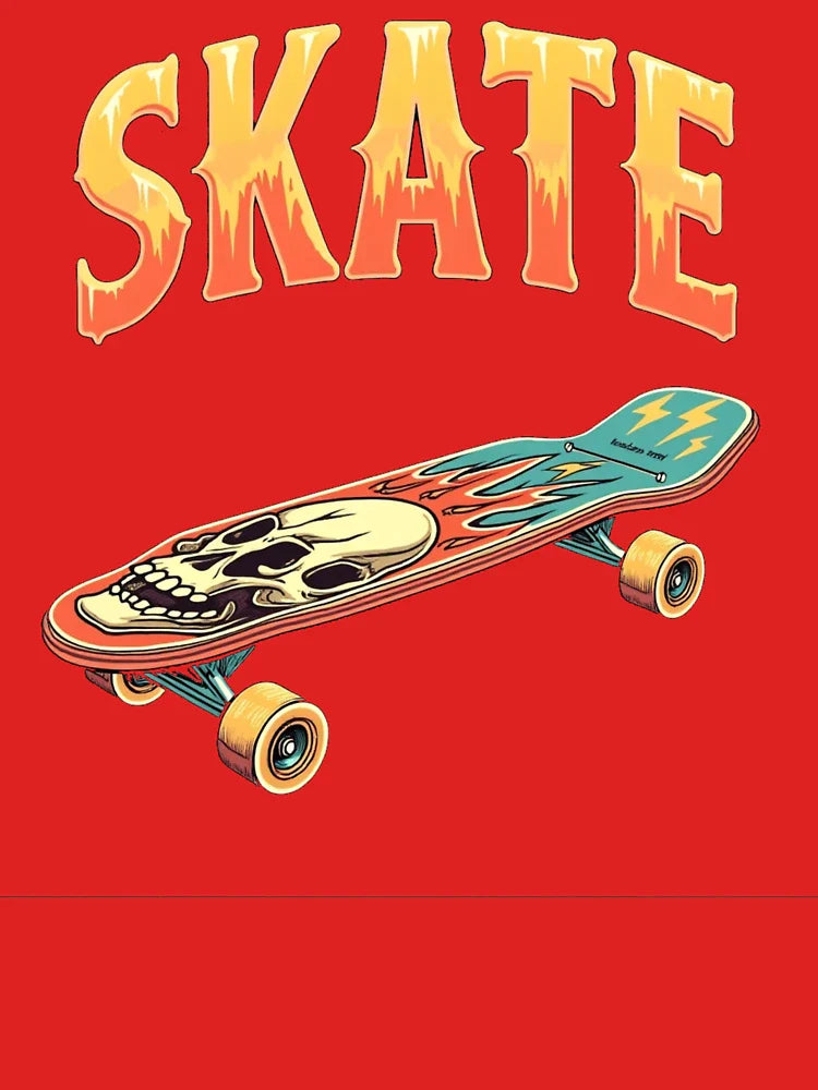 Vintage Skateboarding – Skull Style Edition Classic T-Shirt