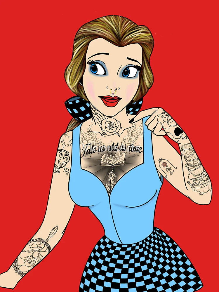 Tattooed Princess Classic T-Shirt