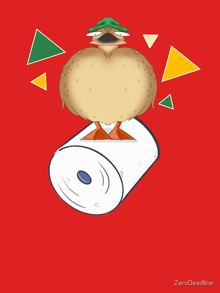 Australian Spotted Duck with Toilet Paper Classic T-Shirt