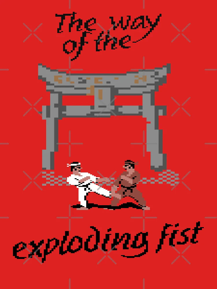 The way of the exploding fist for C64, Amiga and other home computers. Classic T-Shirt