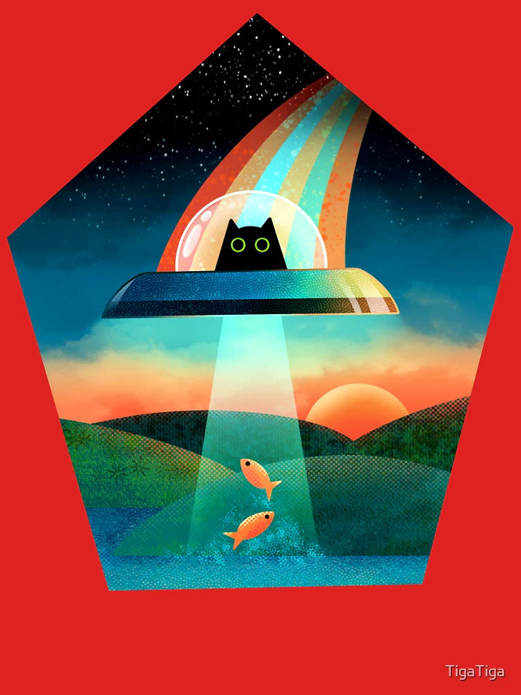 The Purrfect Alien  Classic T-Shirt