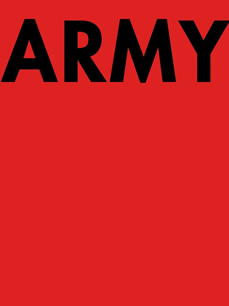 Trendy & Simple Army Merch for Military Families Classic T-Shirt