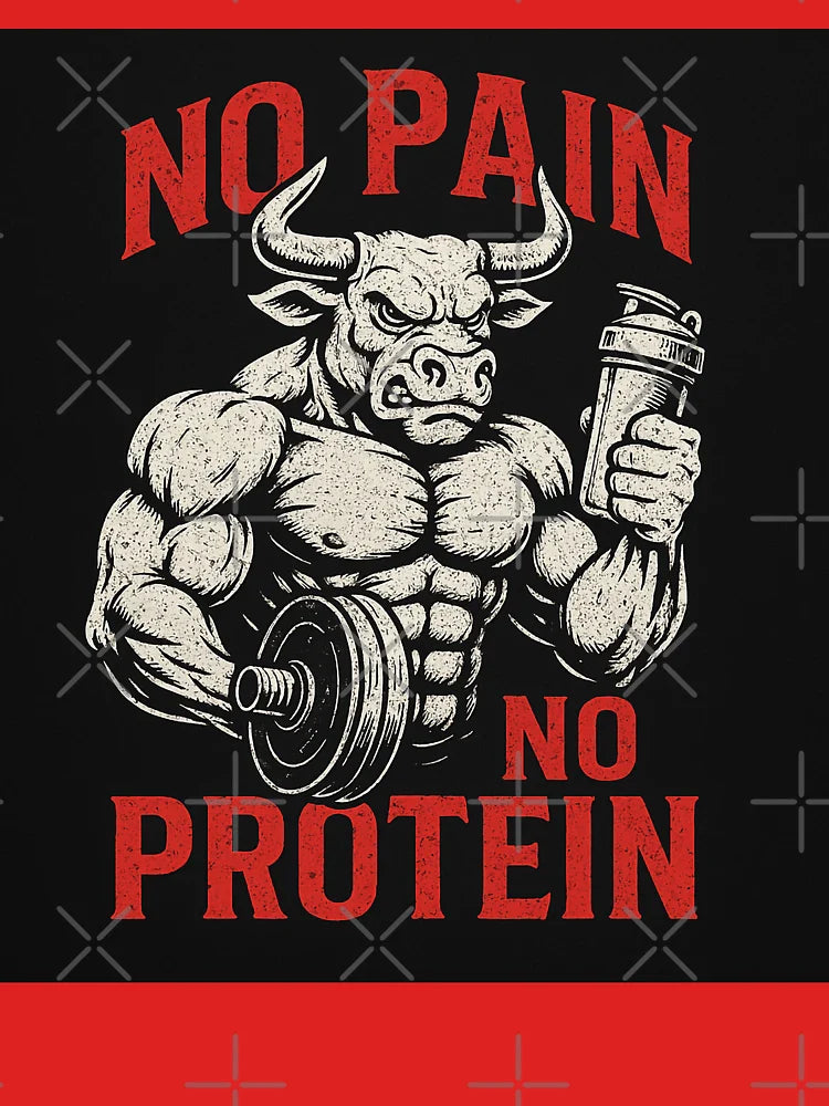 No Pain No Protein Classic T-Shirt