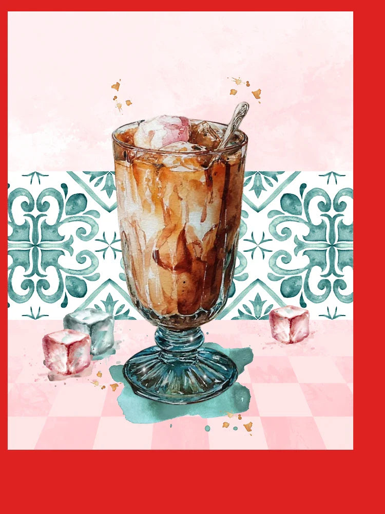 Iced & Iconic - 1950s Coffee Delight  Classic T-Shirt