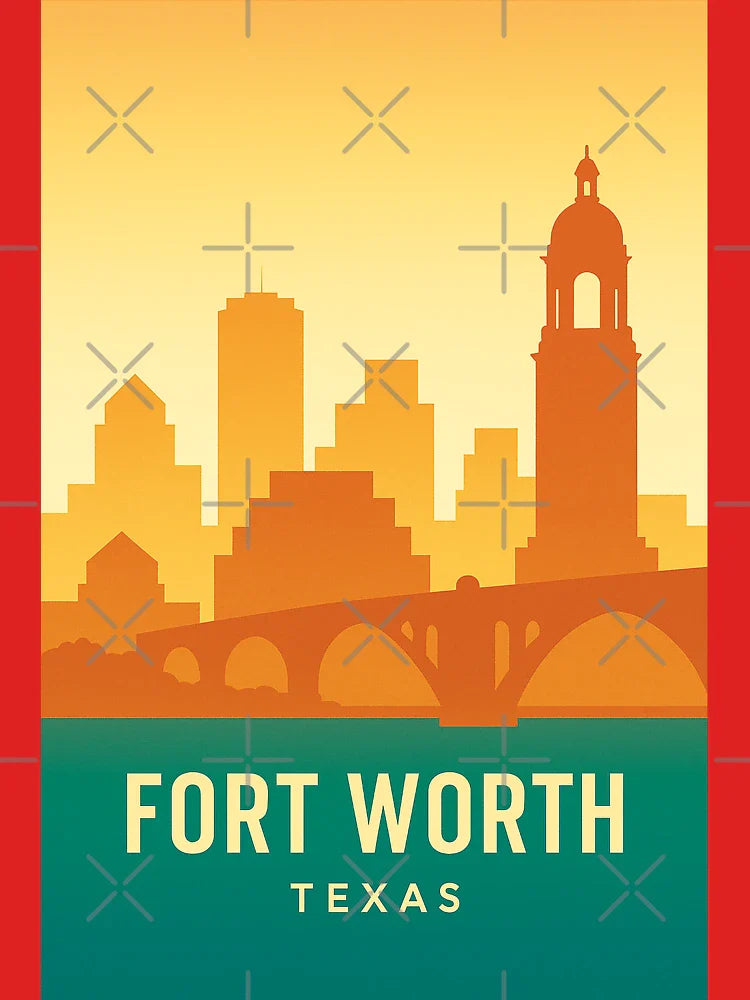 Fort Worth Texas Travel  Classic T-Shirt