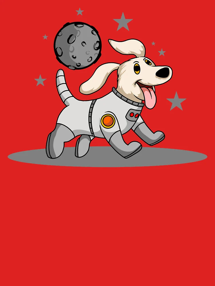 Beyond the Moon – Space Pup Dreams Classic T-Shirt
