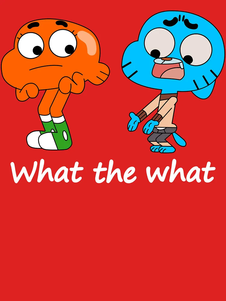 The amazing world of Gumball, Gumball and Darwin, What the what  Classic T-Shirt