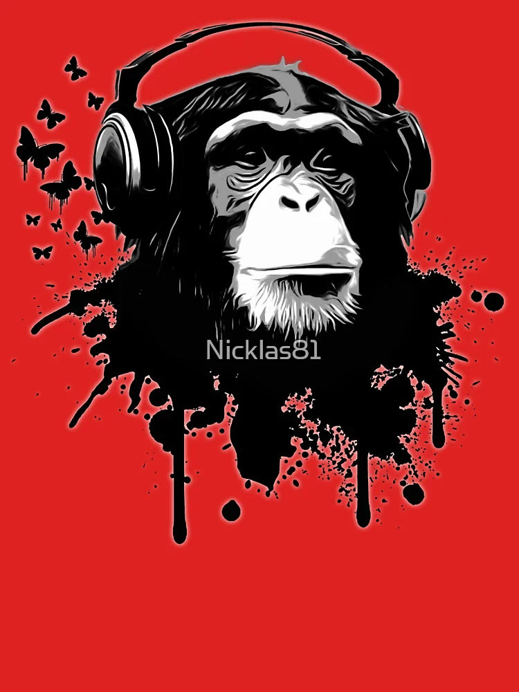 Monkey Business - Black Classic T-Shirt