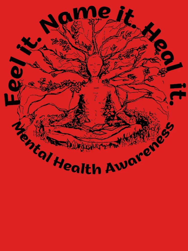 Feel it. Name it. Heal It. - tree of life mental health project Classic T-Shirt