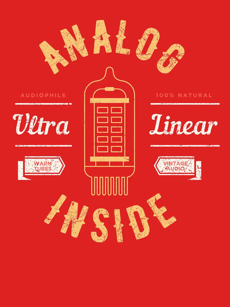 Analog Vacuum Tube Audiophile Sound Retro Music Lover Classic T-Shirt