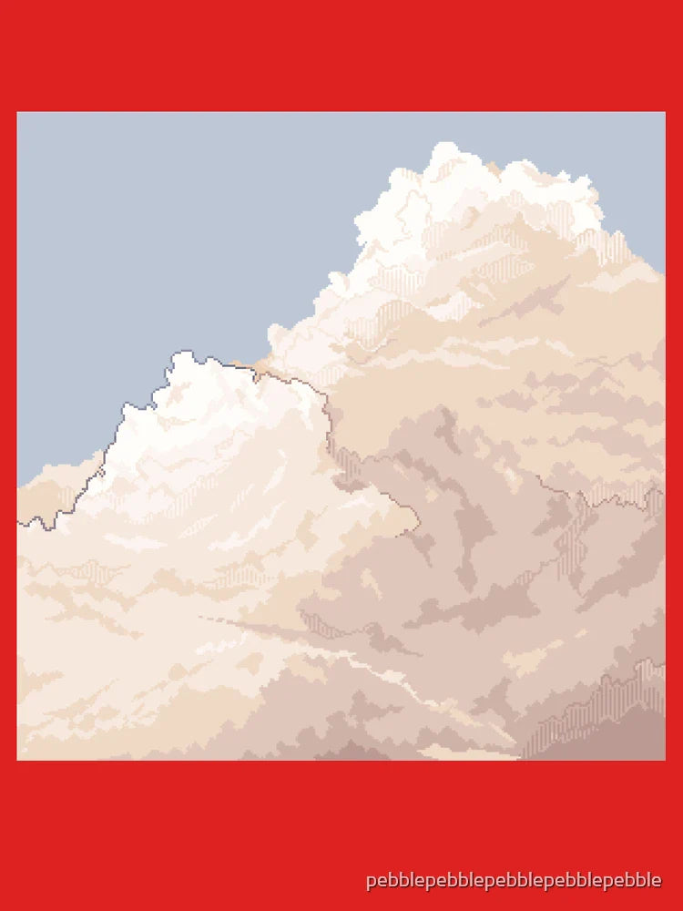 Pastel Clouds Pixel Art Classic T-Shirt
