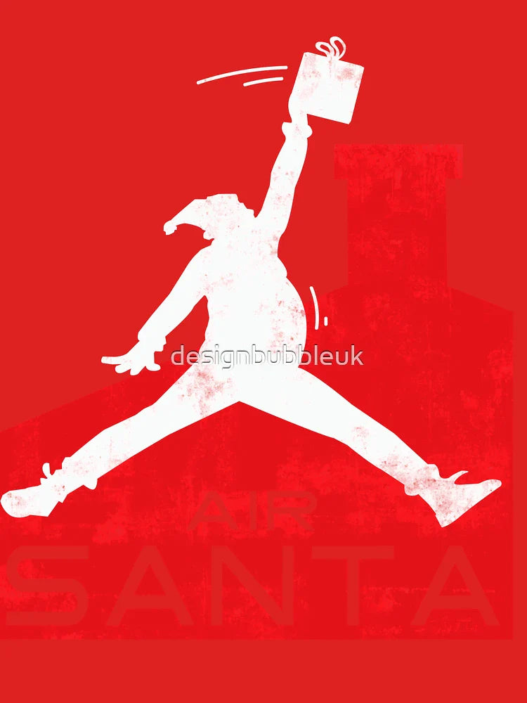 AIR SANTA - FUNNY XMAS BASKETBALL PARODY Classic T-Shirt