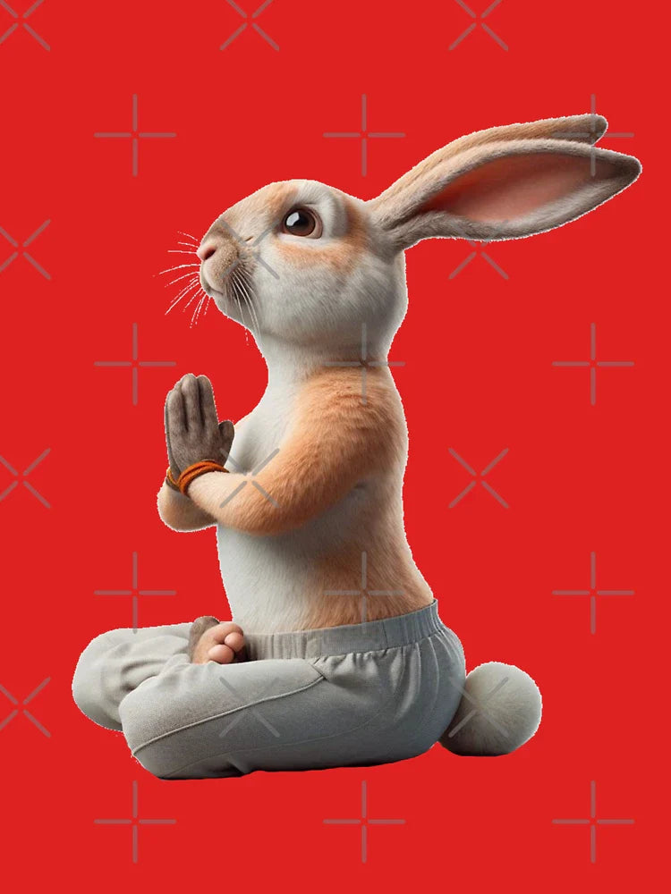 Yoga animals * Rabbit 3 Classic T-Shirt