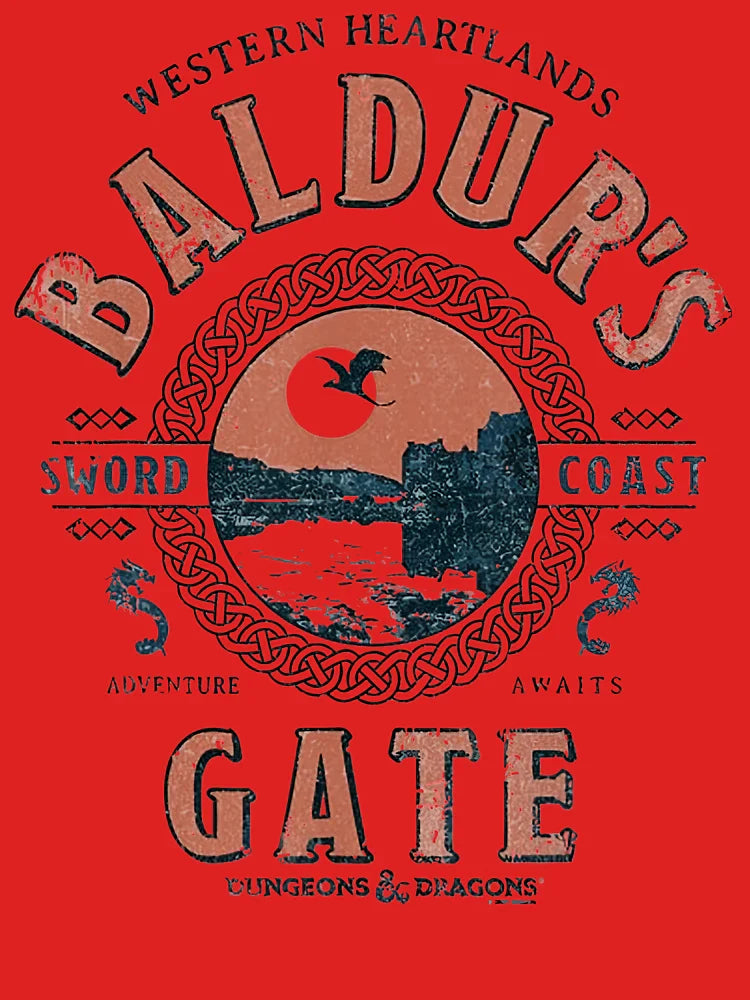 Dungeons & Dragons Baldur's Gate Classic T-Shirt