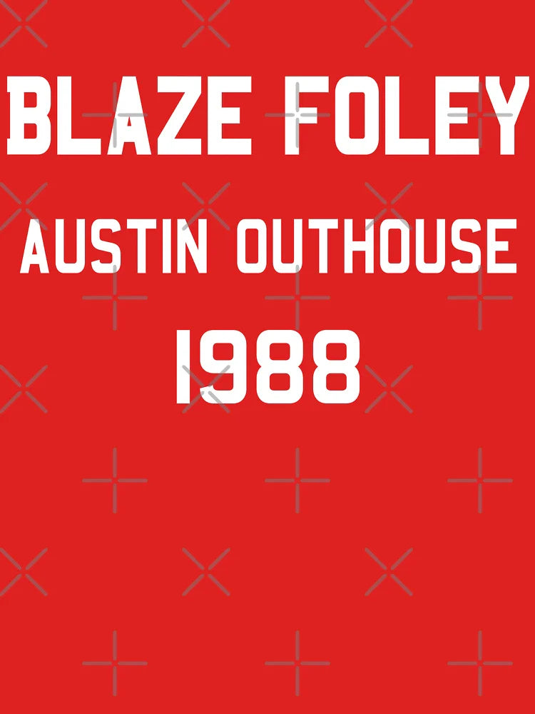 Blaze Foley - Austin Outhouse 1988 Classic T-Shirt