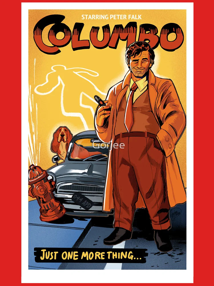 Columbo - Vintage Mockup Poster Classic T-Shirt