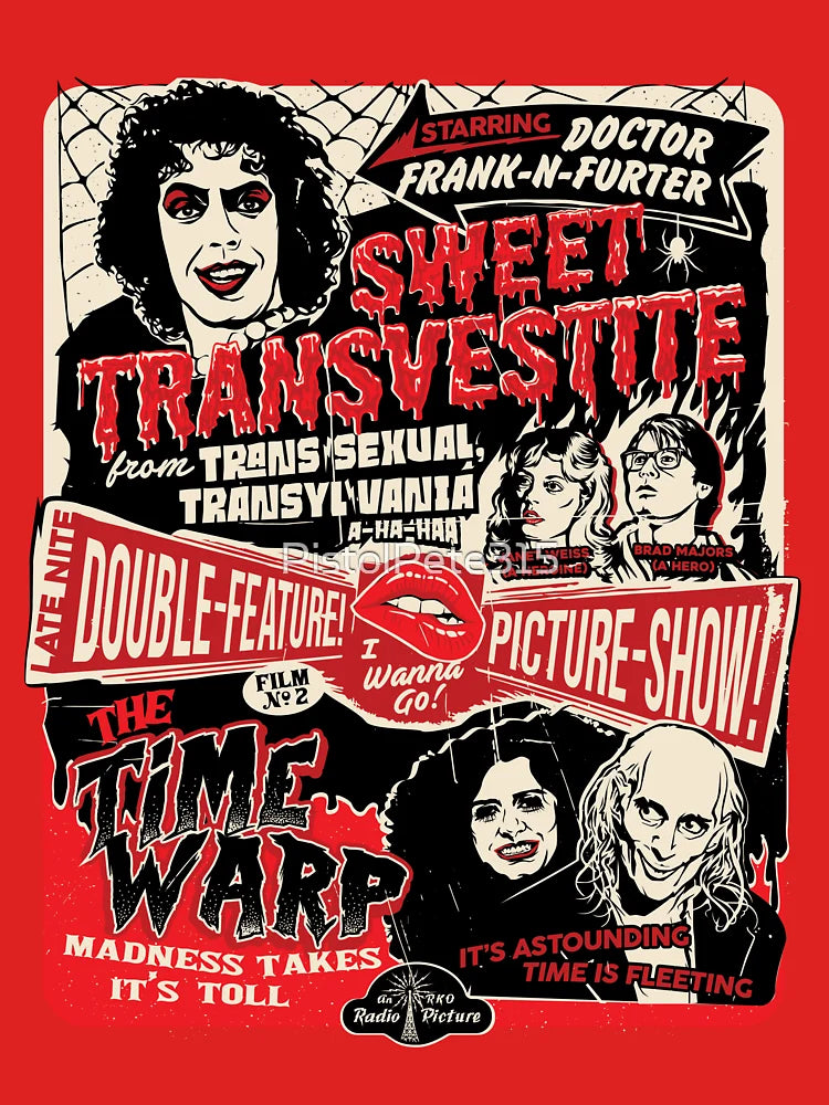 Rocky Horror Double Feature Picture Show - Dr. Frank-n-Furter Classic T-Shirt